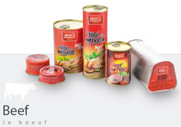 La gamme bœuf de la Conserverie Jean Floc'h