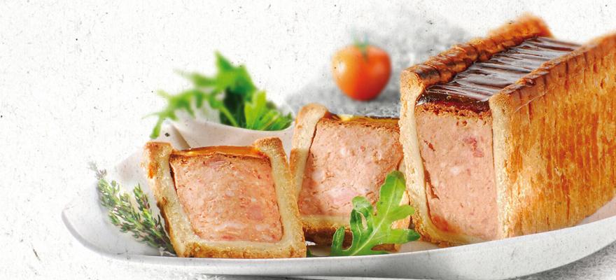 La gamme de pâté en croûte La gamme de pâté en croûte